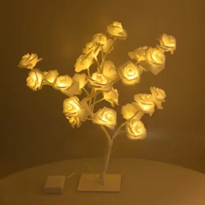 Homesmart White LED Rose Tree Home Decoration