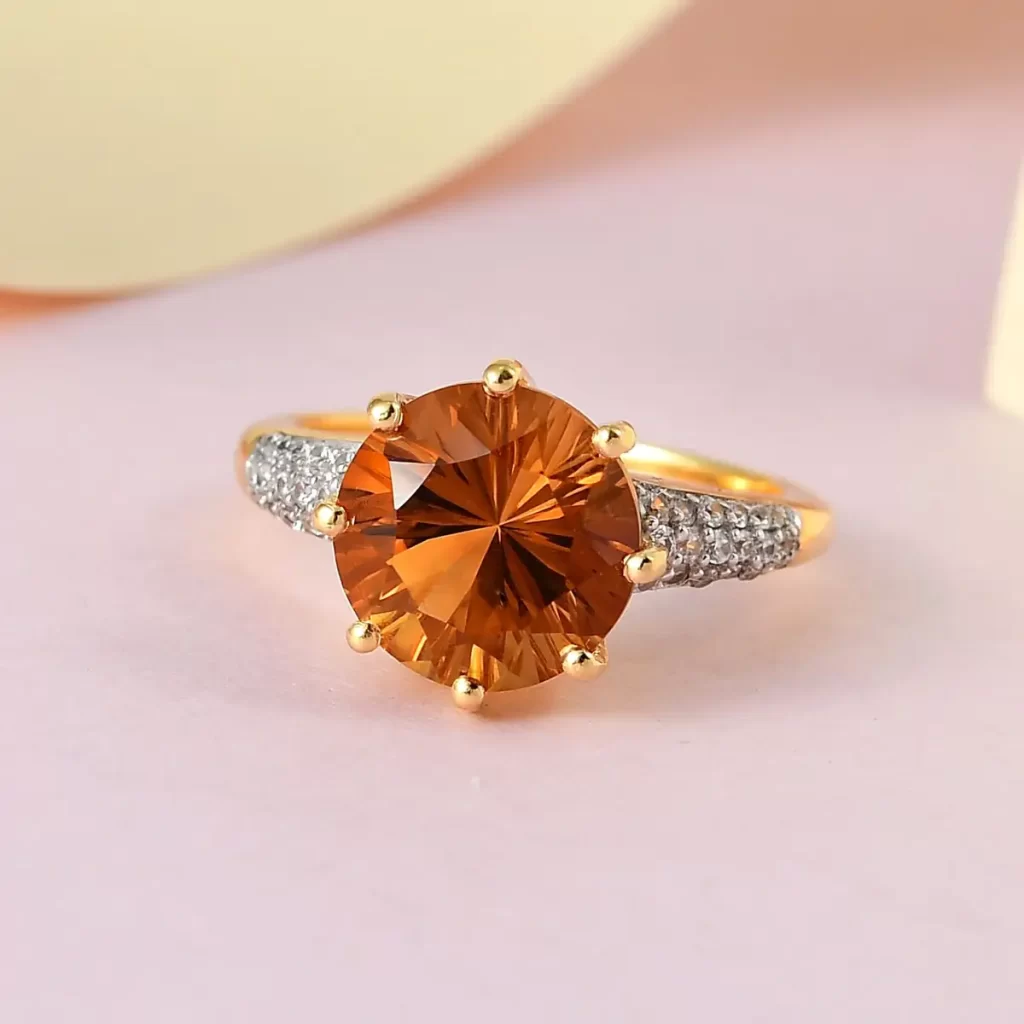 citrine ring for wealth