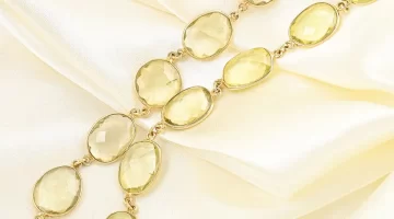 Lemon Quartz Meaning necklace