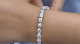 moissanite tennis bracelet tenniscore