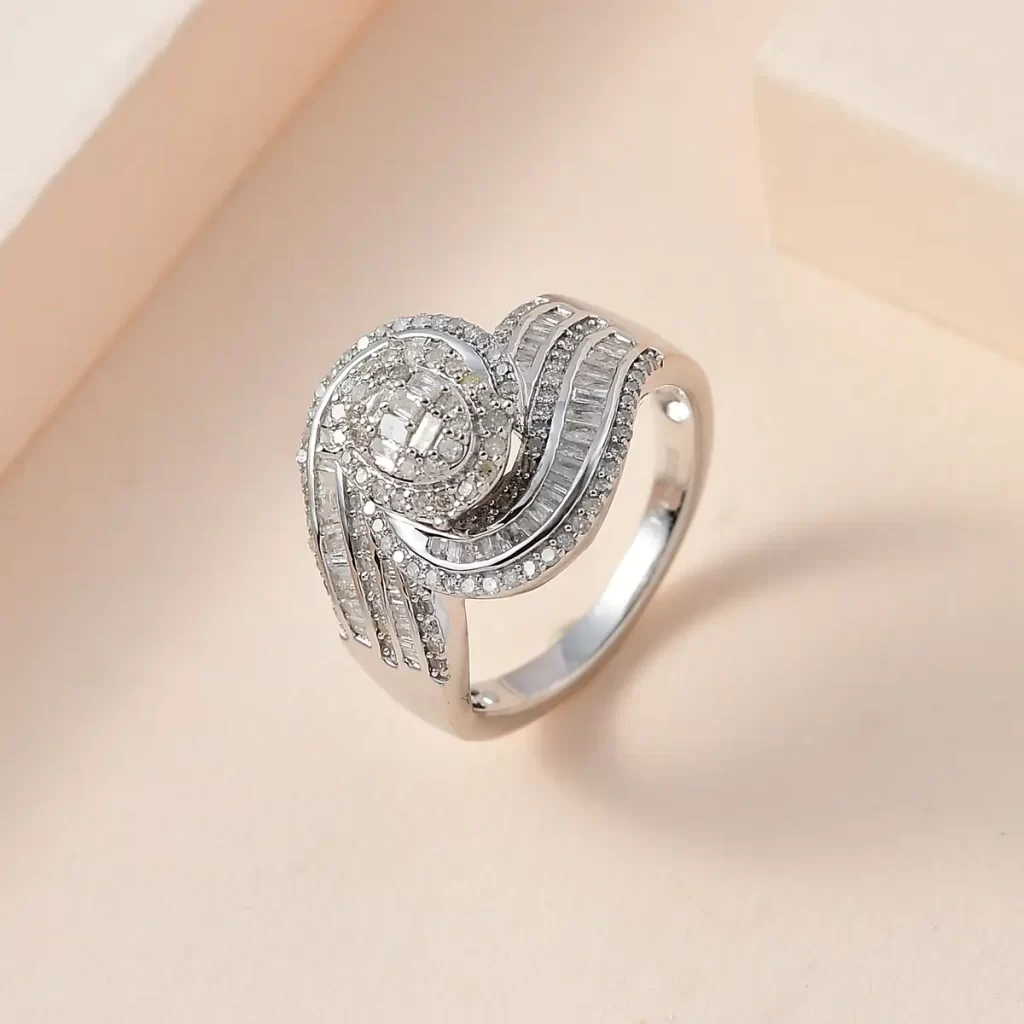 Diamond engagement Ring for her