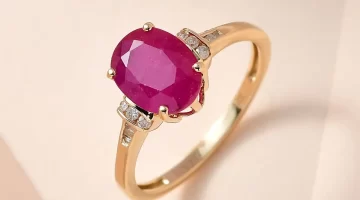 July birth crystal ring for birthstone ring benefits of Ruby