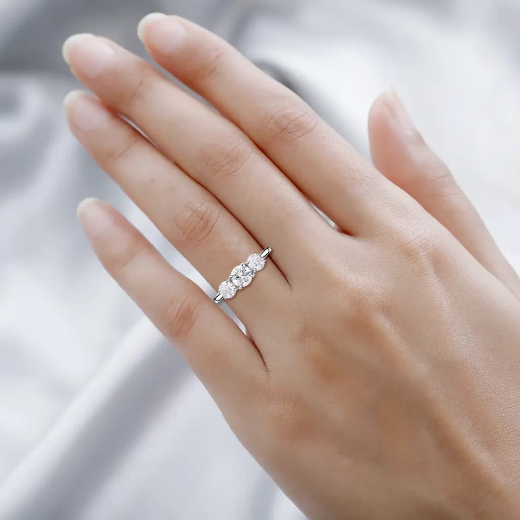 Clearance engagement rings for her lab grown diamond engagement ring