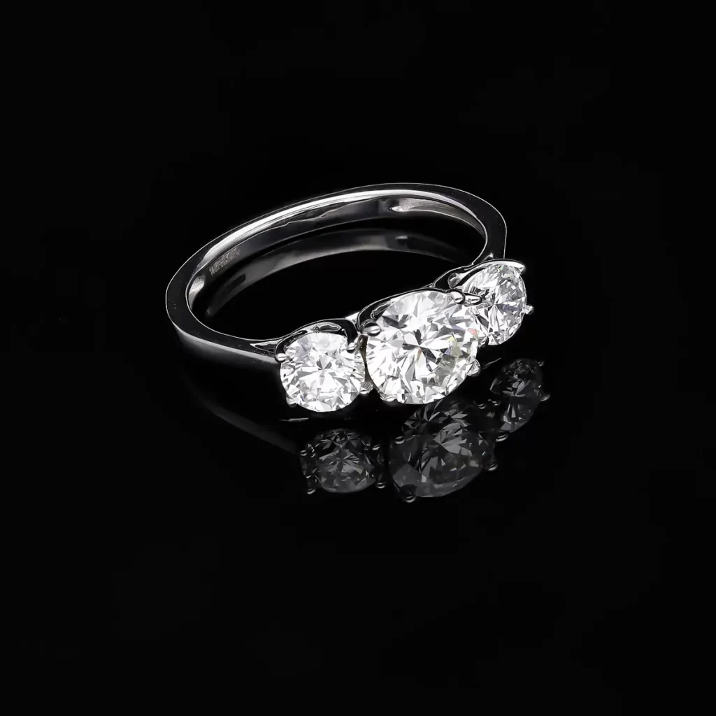 Lab grown diamond engagement ring sale